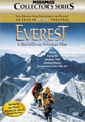 Everest DVD - Everest (IMAX) - cover Everest Summit Ridge with Makalu behind